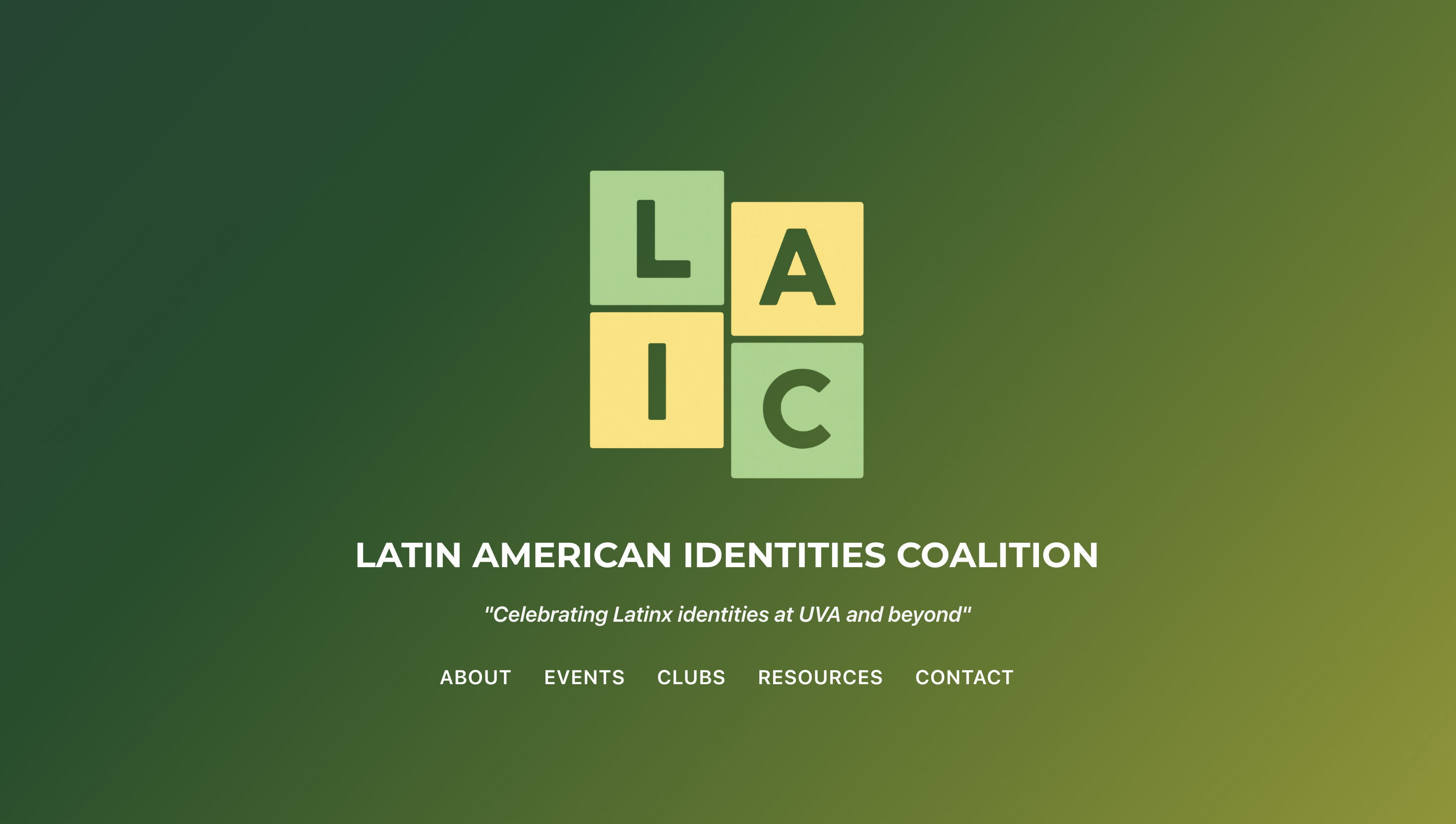 Latin American Identities Coalition Site